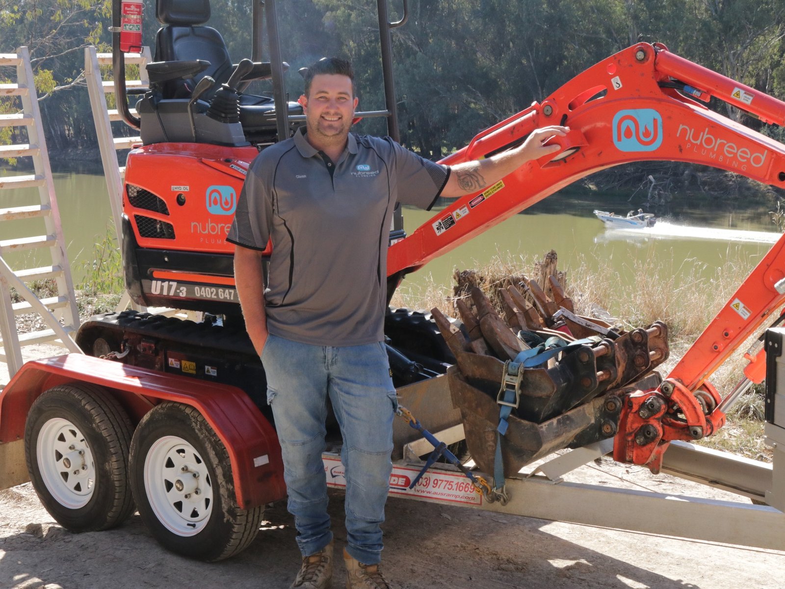Nubreed Plumbing Excavator